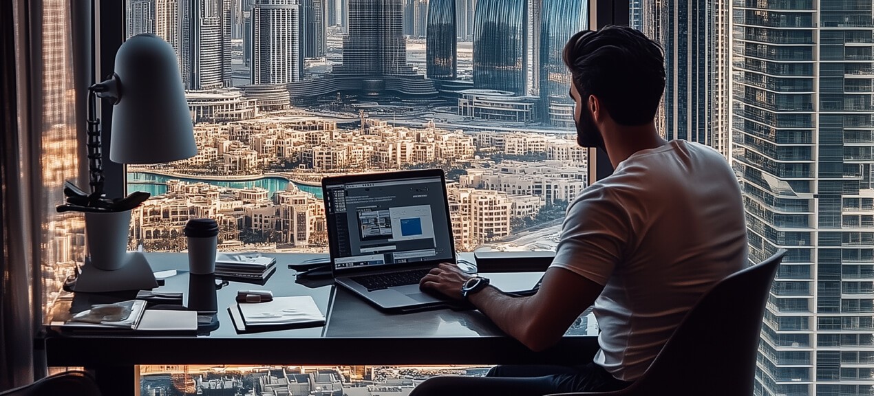 perfect space working for dubai