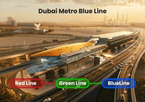 Dubai Metro Blue Line