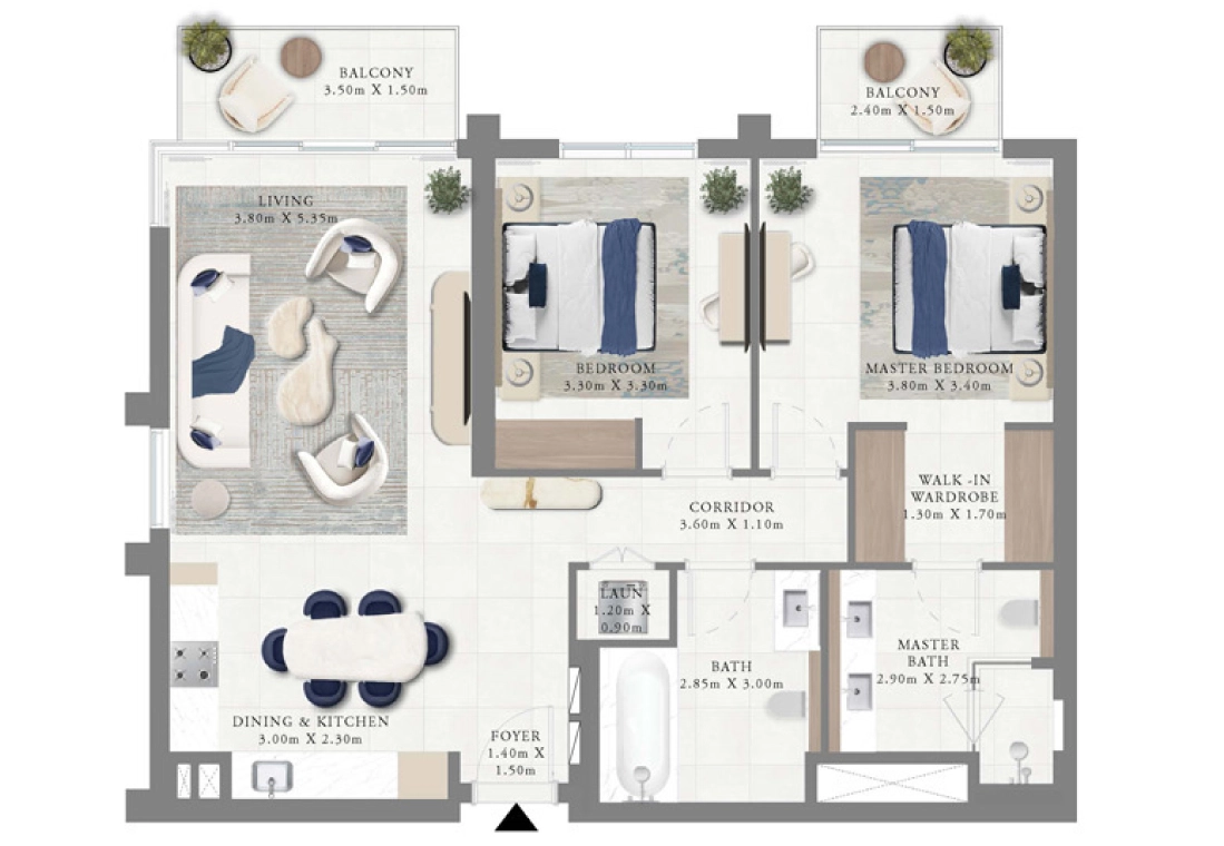 Bed Layout