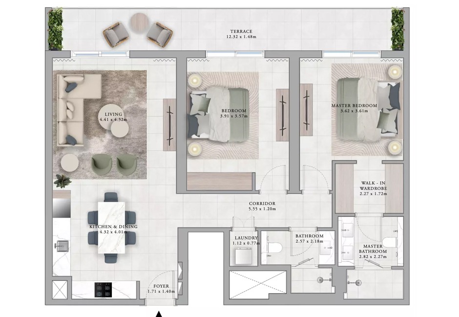 Bed Layout