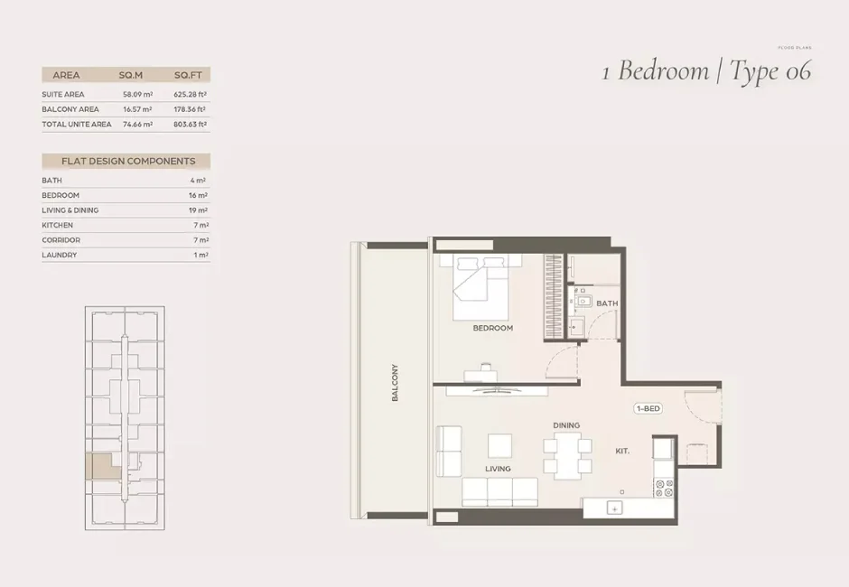 Bed Layout