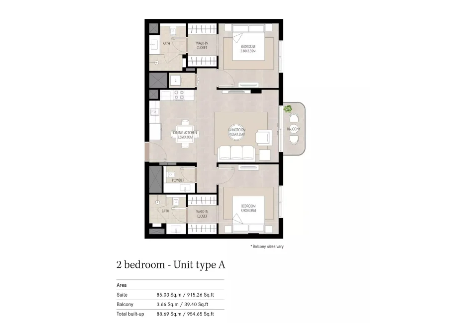 Bed Layout