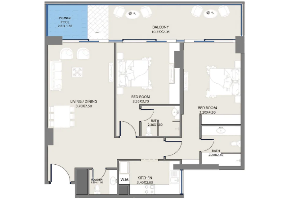 Bed Layout