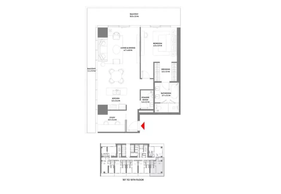 Bed Layout