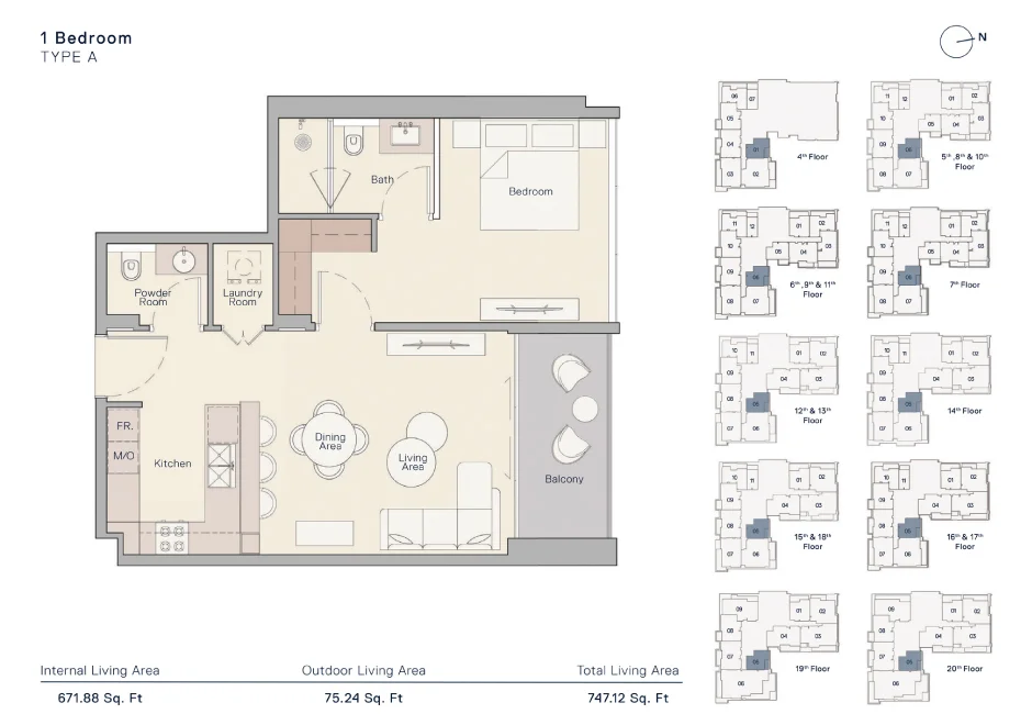 Bed Layout